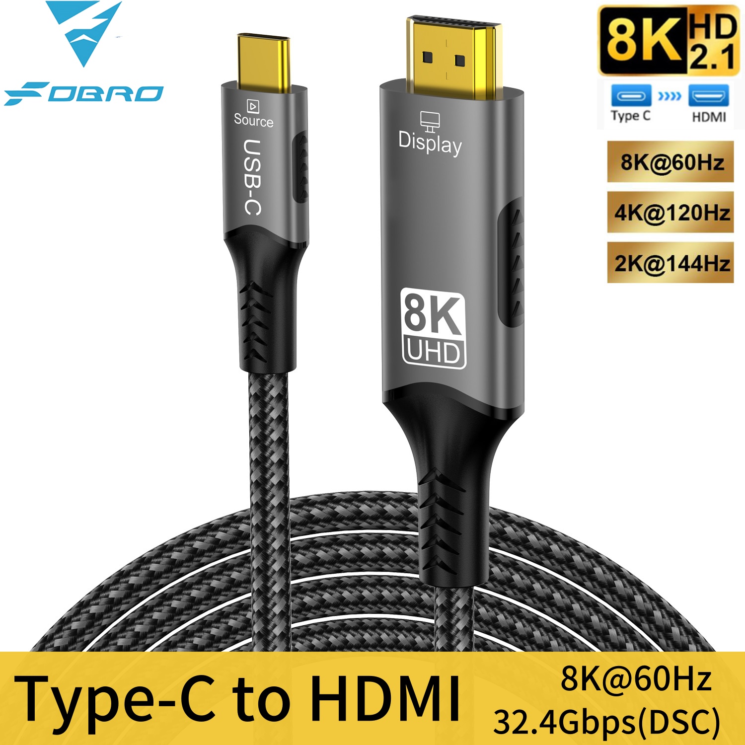 Esports Gaming Bundle - 8K 유형 C - HDMI 2.1