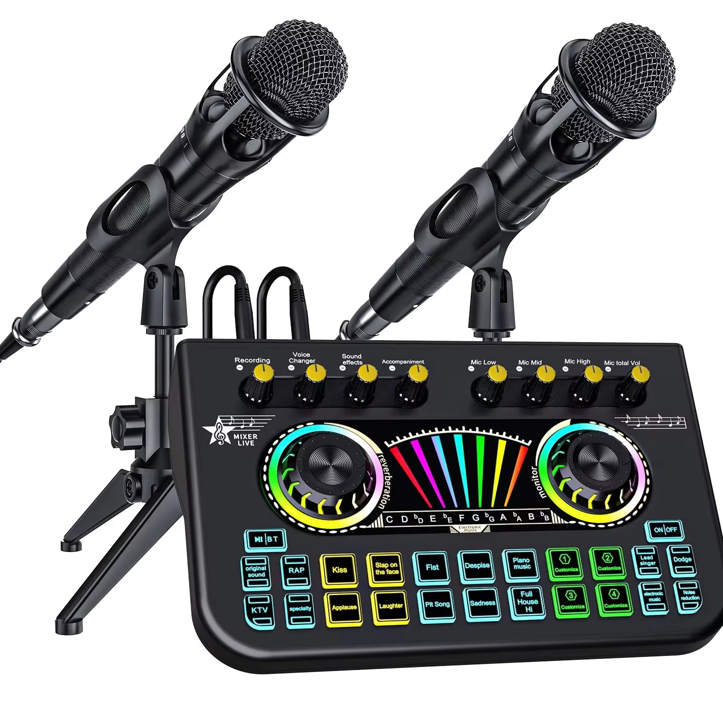 Esports Gaming Bundle - TENLAMP X3-E300 블루투스 사운드 보드 보이스