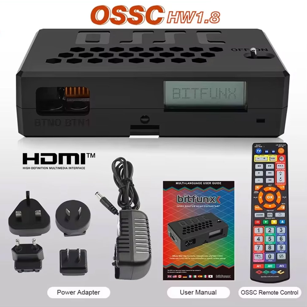Elgato Stream Deck - BitFunx V1.8 OSSC 업스컬러 오픈 소스