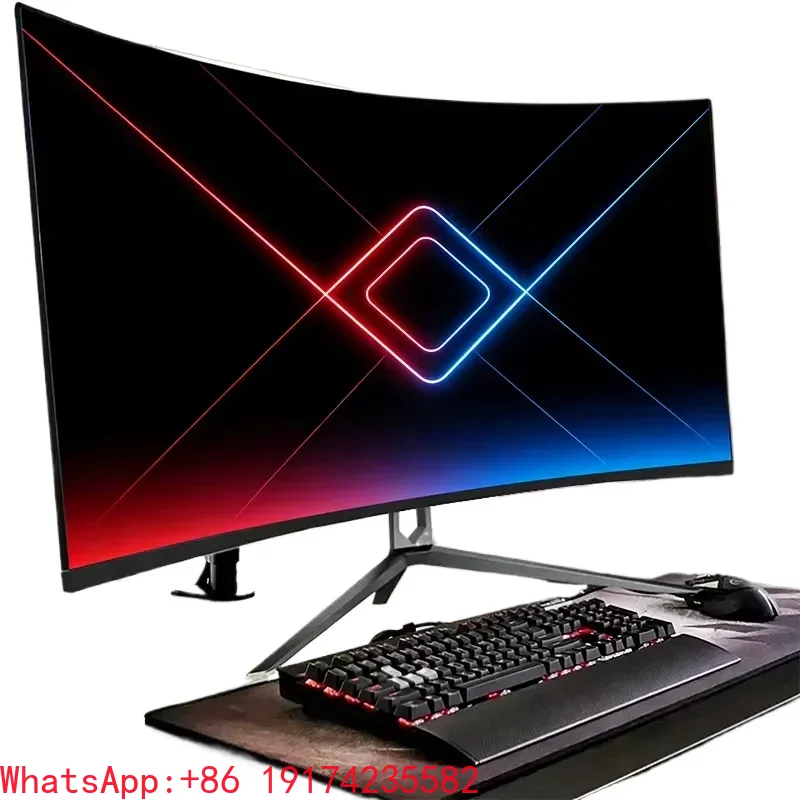 Esports Gaming Monitor - 곡면형 2K 게이밍 모니터, 144Hz/165Hz 고주사율