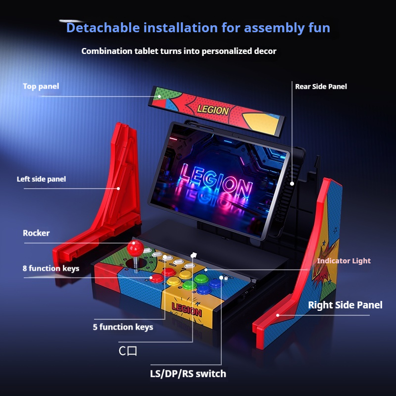 레노보 리전 아케이드 도크 (Y700 태블릿용), 아케 - Esports Gaming Station 리뷰 및 가격