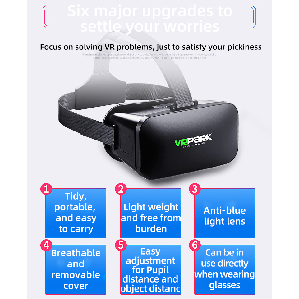 가상 현실 헬멧 VR 안경 3D 헤드셋 휴대폰 렌즈 고 - Esports Gaming Bundle 리뷰 및 가격