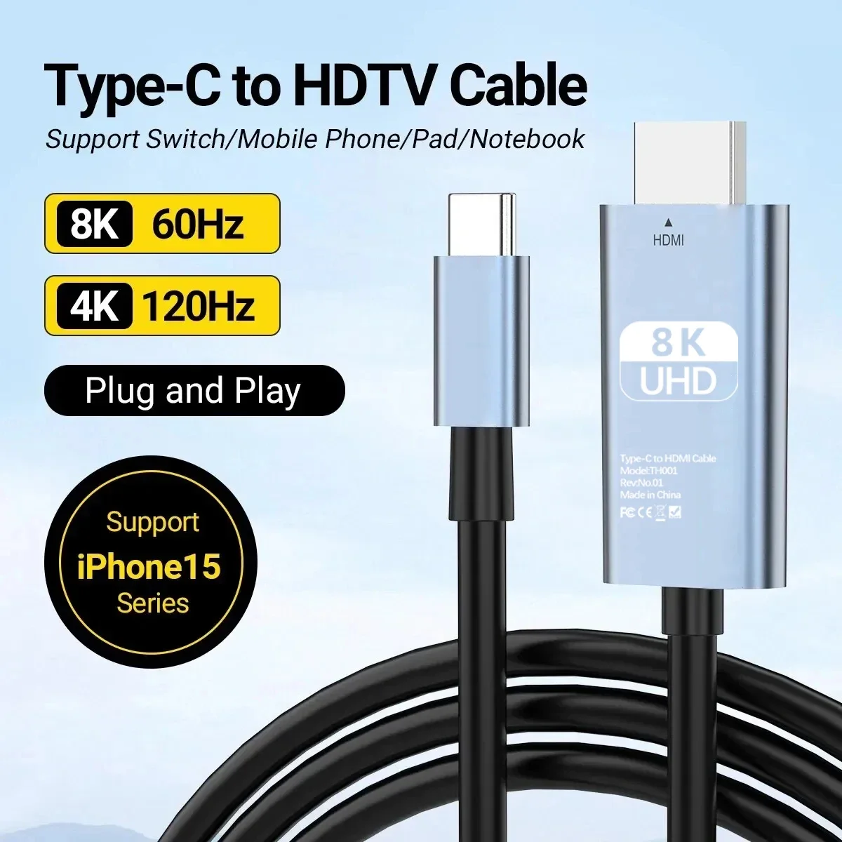 8K UHD Type-C-HDTV 케이블(8K 60Hz - Esports Gaming Bundle 리뷰 및 가격