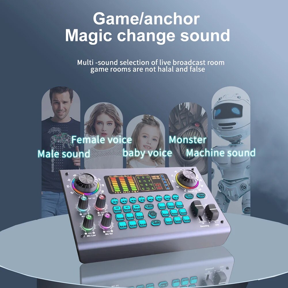 Zealsound 전문 팟캐스트 라이브 사운드 카드 장 - Esports Gaming Bundle 리뷰 및 가격