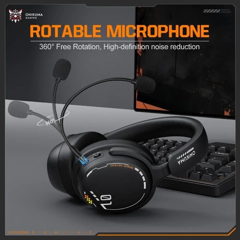 ONIKUMA GT886 게이밍 헤드셋 트리 모드 경량 - Esports Gaming Monitor 리뷰 및 가격