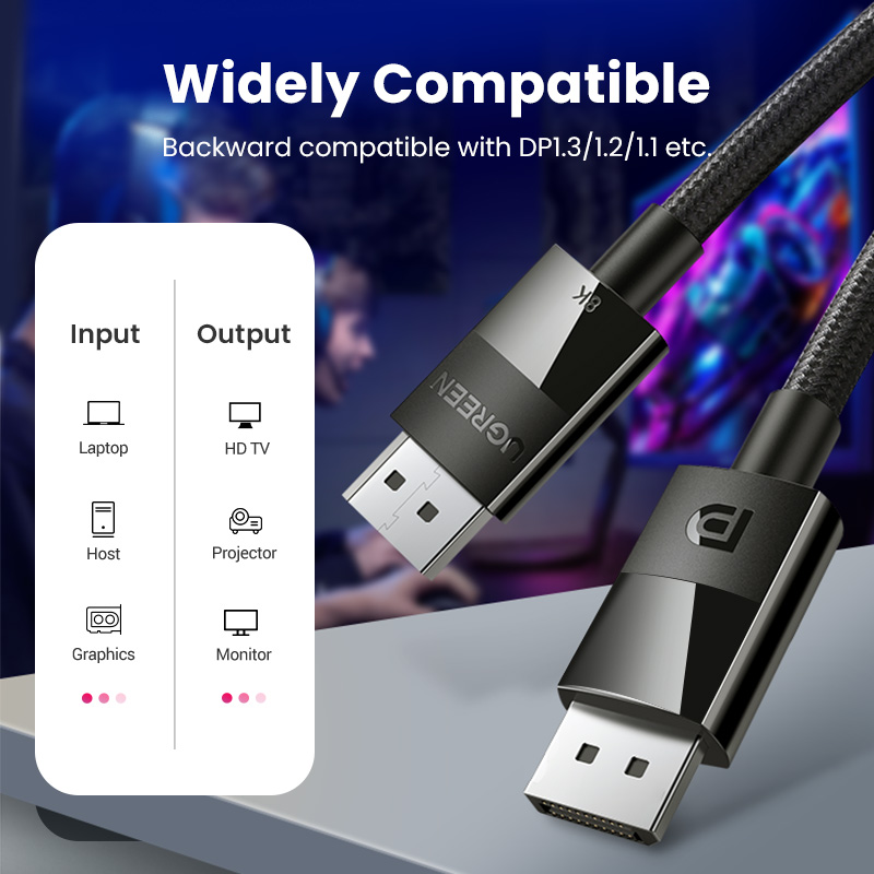 UGREEN 8K DisplayPort 케이블 TV 샤 - Esports Gaming Bundle 리뷰 및 가격