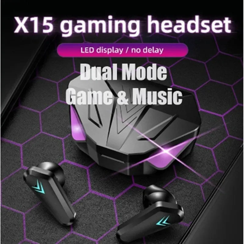 새로운 X15 TWS 이어폰 Bluetooth 무선 게 - Esports Gaming Monitor 리뷰 및 가격
